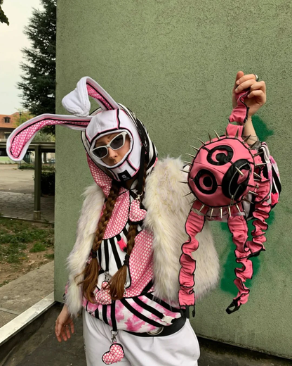 PINK BUNNY MASK