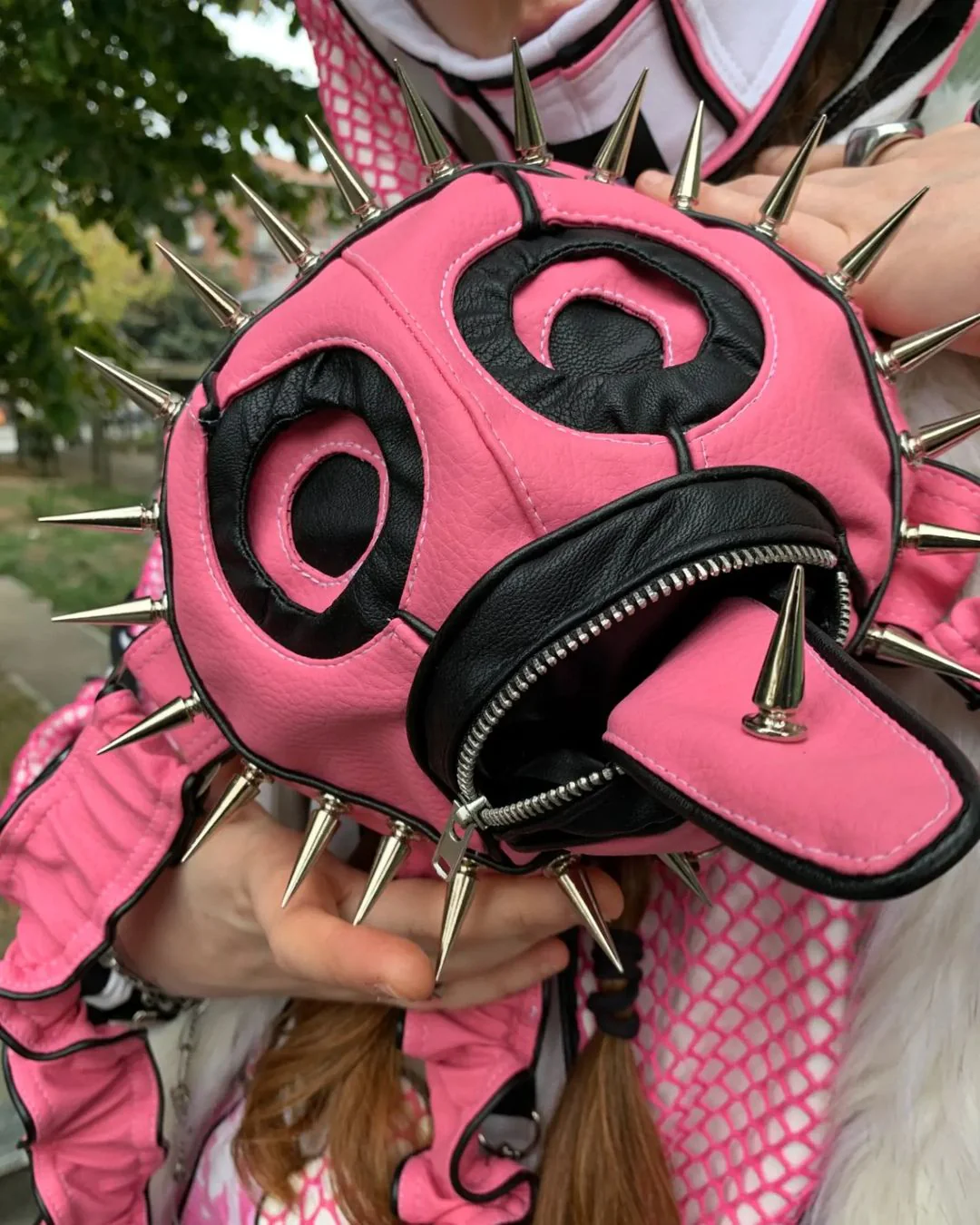 PINK GRIME MOGLIN BAG