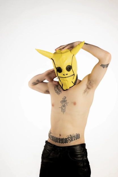 YELLOW GRIME DEVIL MASK